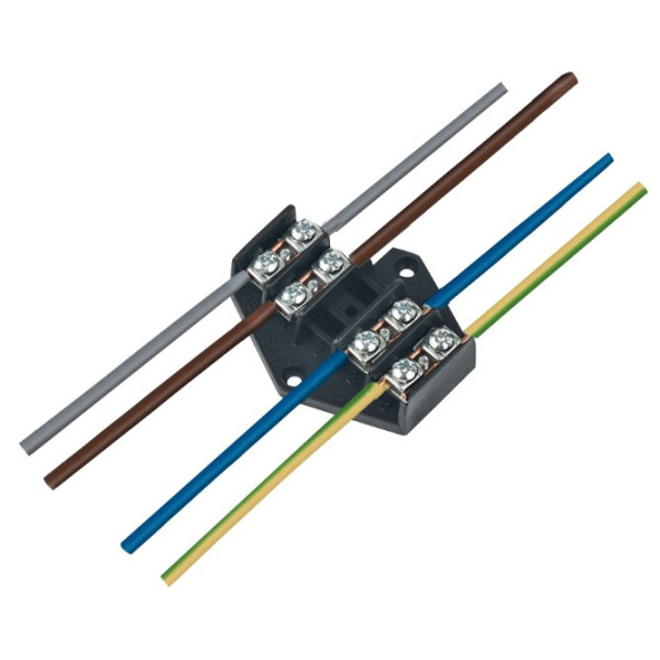 Клемна колодка у корпусі Elektro-Plast 4х4 мм.кв. 380В - фото №1