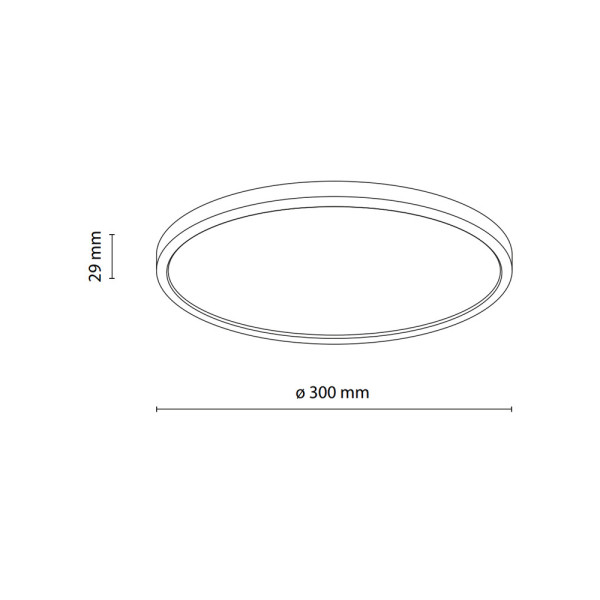 Потолочный светильник TK Lighting 6901 Aqua LED 1x24W 3000K/4000K/6000K 2565Lm IP54 черный - фото №4