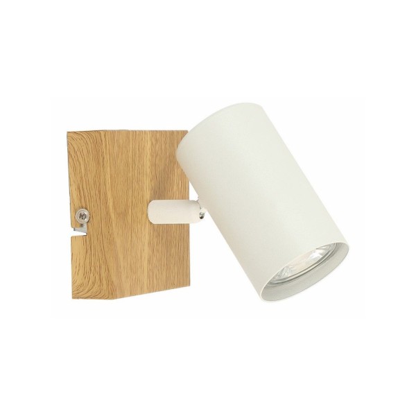 Спот Reality 838501-37 Quentin GU10 1x15W IP20 Wh - фото №1