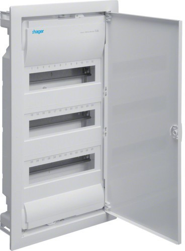 Щит встраиваемый Volta VU36UA на 36 (42) модулей Hager