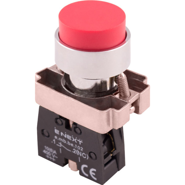 Кнопка E.Next e.mb.bl42 1NС червона (p0810115)