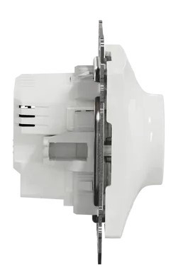 Универсальный поворотный светорегулятор Schneider Electric белый SDD111502 - фото №2