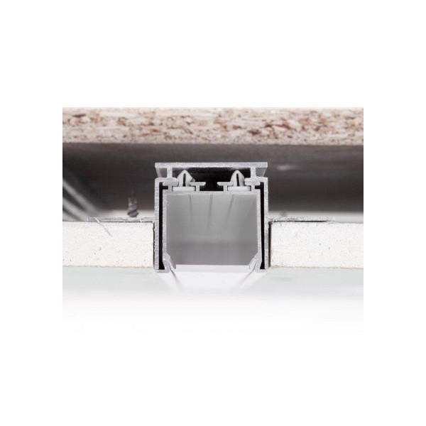 LED-профиль KLUS LOKOM черный, 3 метра (Klus_B5553ANODA_3 BK) - фото №9