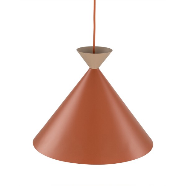 Підвісний світильник, люстра TK Lighting 11007 Matteo L E27 1x15W IP20 цегляний - фото №4