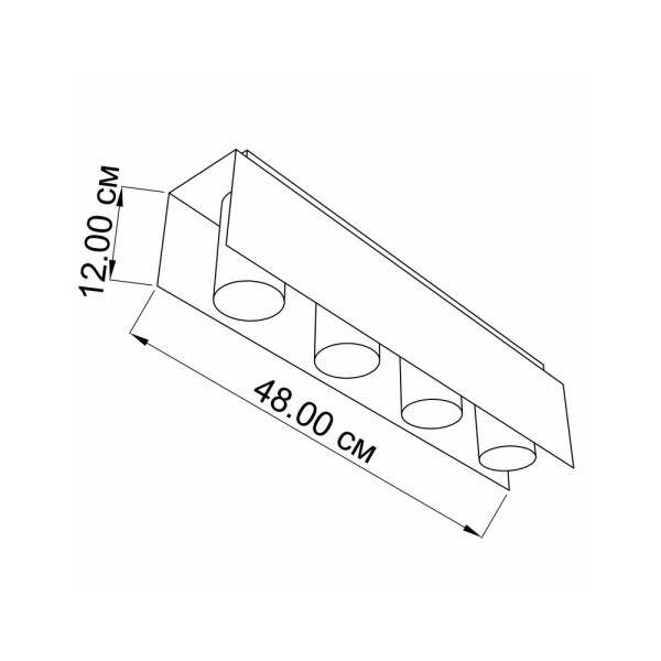 Светильник потолочный Imperium Light 316448.05.05 Bonn - фото №1