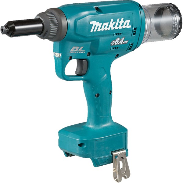 Заклёпочник Makita LXT DRV250Z 20kN-2,4/3,2/4/4,8/6/6,4мм 18В (без АКБ и ЗУ)
