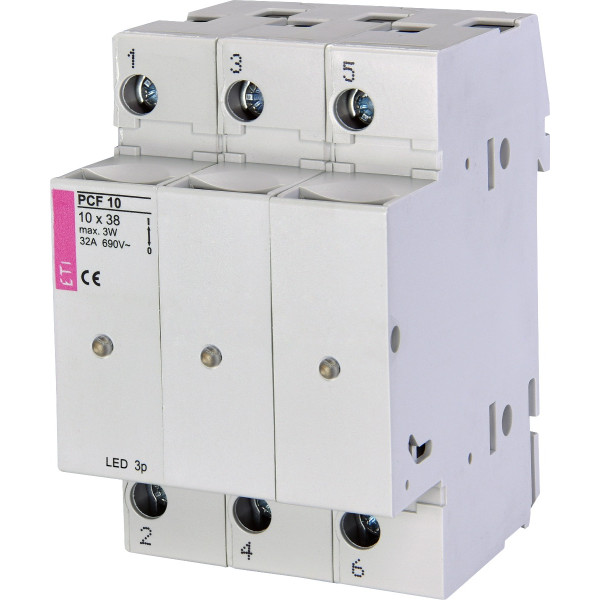 Роз'єднувач запобіжник ETI 002550014 PCF 10 3P 690V