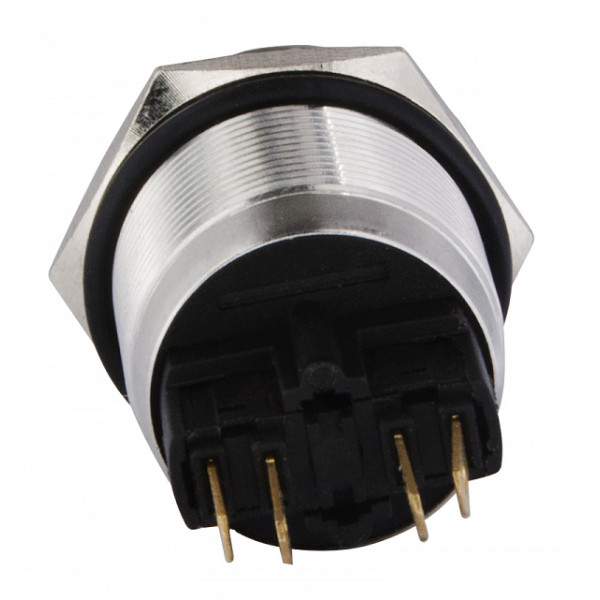 Металева кнопка Аско-Укрем TYJ 22-311 1NO+1NC (A0140010125) - фото №1