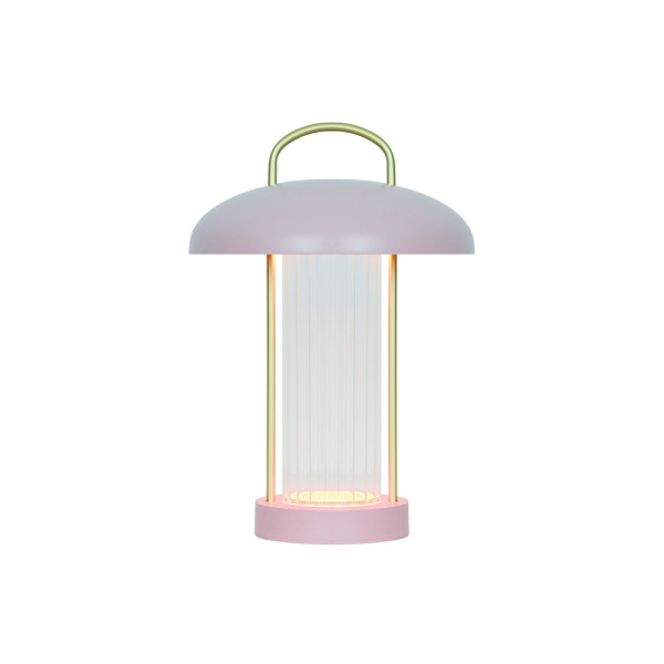 Настільна лампа з акумулятором Nordlux 2512505057 Mirano LED 1x3W 3000K 150Lm IP20 рожева