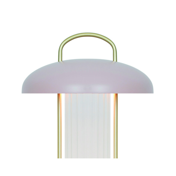 Настільна лампа з акумулятором Nordlux 2512505057 Mirano LED 1x3W 3000K 150Lm IP20 рожева - фото №3