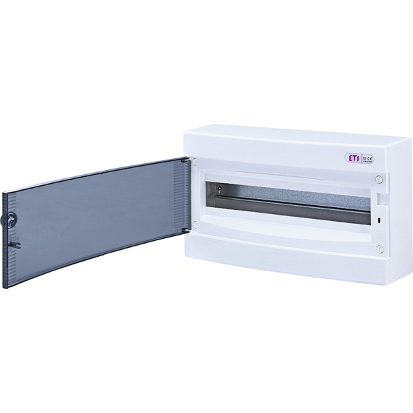Зовнішній модульний щит ETI 001101002 ECT 18PT 18 М з прозорими дверцятами