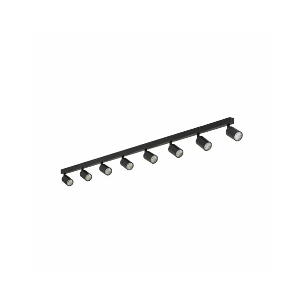 Світильник поворотний, спот TK Lighting 6179 Top GU10 8x10W IP20 Bk