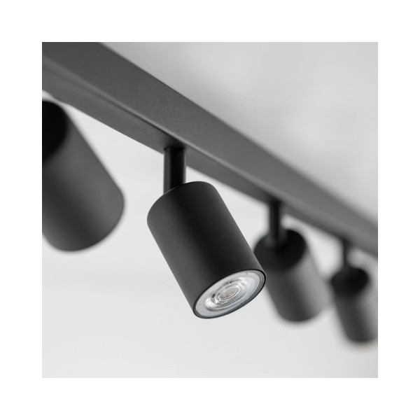 Світильник поворотний, спот TK Lighting 6179 Top GU10 8x10W IP20 Bk - фото №2