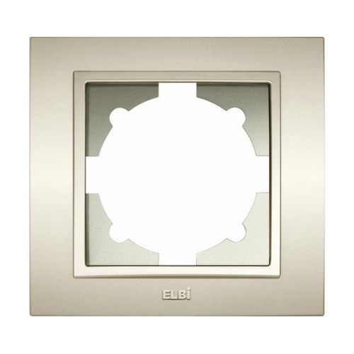 Рамка ELBI ZENA Silverline титан 1-я (608-011400-271)