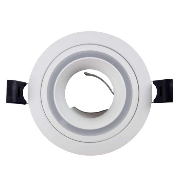 Светильник точечный Violux MONACO-R GU5.3 IP20 белый ( 130003 ) - фото №1