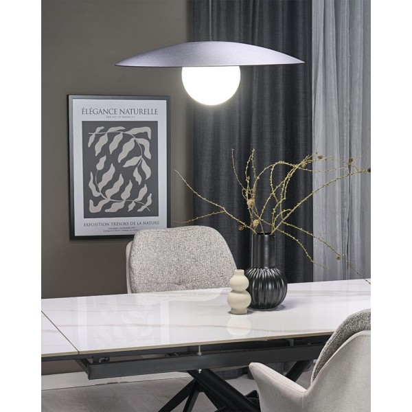 Підвісний світильник, люстра TK Lighting 10637 Slate E27 1x15W IP20 чорний - фото №3