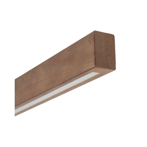 Люстра TK Lighting 6614 Teo LED 1x22W 3000K 2807Lm IP20 коричнева - фото №3