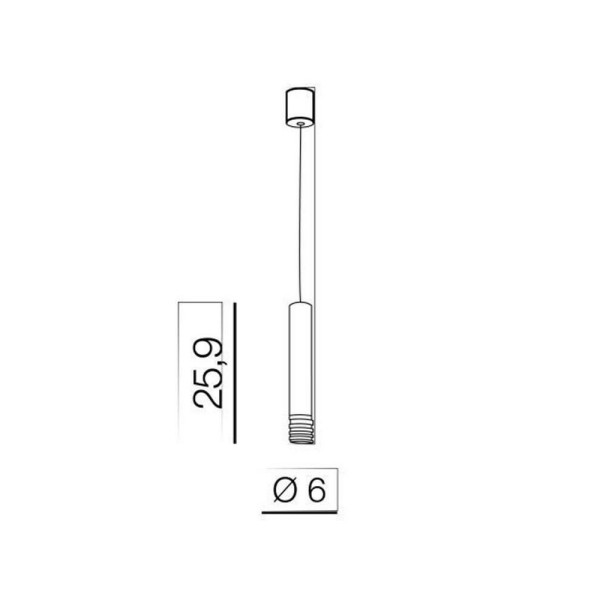 Подвесной светильник, люстра Azzardo AZ3130 Locus L - фото №1