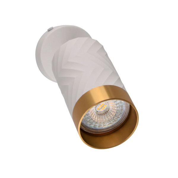 Світильник поворотний, спот Goldlux 323590 Arras GU10 1x10W IP20 Білий - фото №2