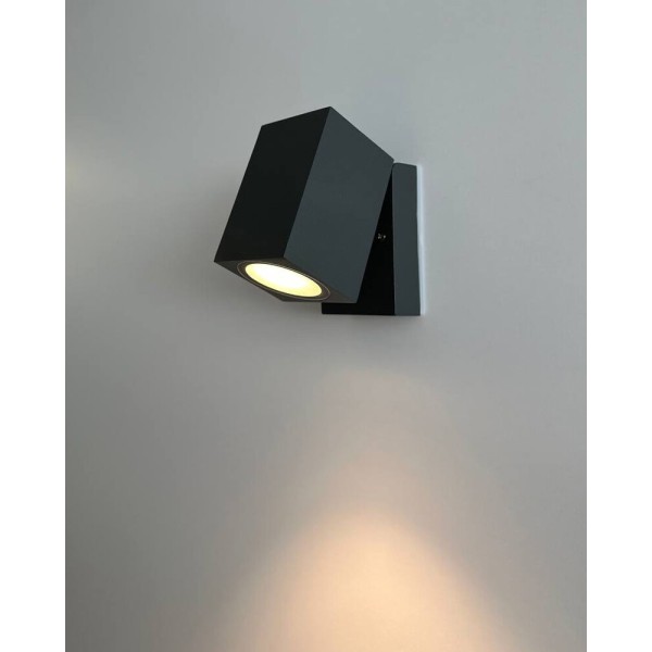 Вуличний світильник Nowodvorski 9551 Primm GU10 1x10W IP54 графітовий - фото №3