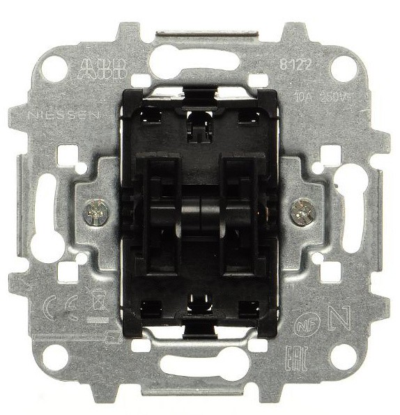 Двоклавішний механізм перемикача ABB Sky 8122