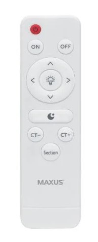 Круглий настінно-стельовий світильник Maxus Functional Ceiling light 75 Вт 3000/4100/6500 (1-MFCL-7541-01-C) - фото №1