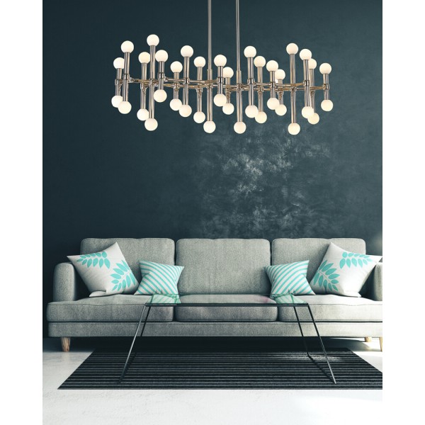 Люстра Italux MX16009008-38A B Giovanna Led 38x96W 3000K 5893Lm IP20 - фото №1