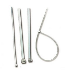 Стандартний поліамідний хомут DKC6.6 3,6х200мм (100 шт) Білий