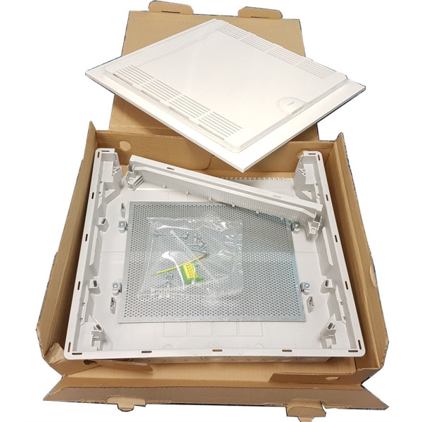 Мультимедійний щит 4-рядний Hager Golf внутрішній - фото №5