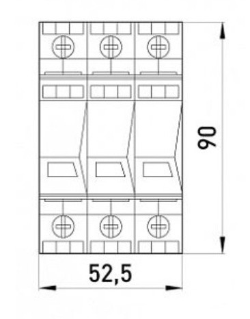 Устройство защиты от импульсных перенапряжений E.next 82.003 e.POII.3 - фото №1