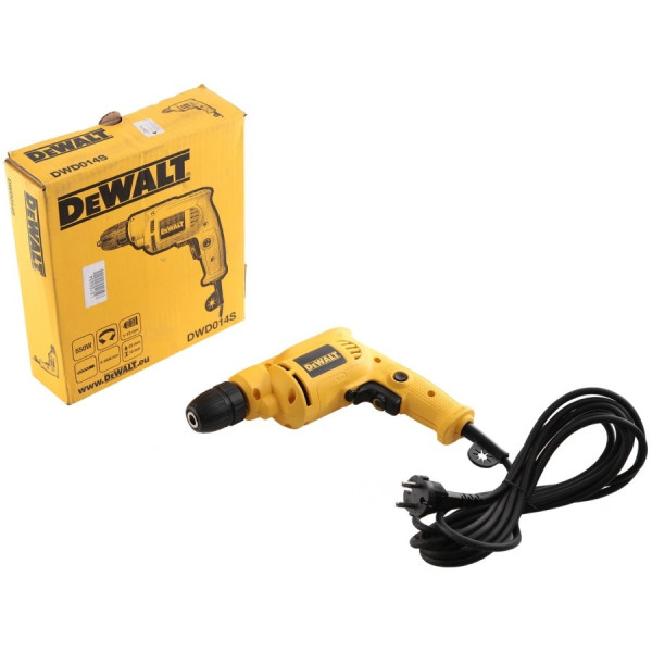 Дрель электрическая DeWALT DWD014S 550Вт - фото №4