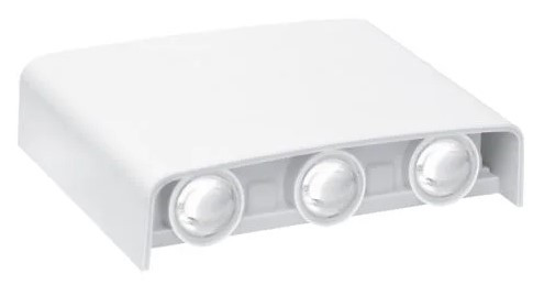 Накладний світильник Maxus MWL 6Вт 3000/4100/6500К IP65 WH Square (1-MWL-6W-WHS)