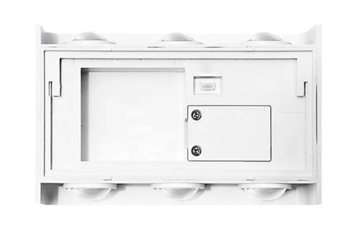 Накладний світильник Maxus MWL 6Вт 3000/4100/6500К IP65 WH Square (1-MWL-6W-WHS) - фото №1