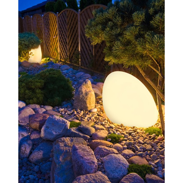 Вуличний світильник Nowodvorski 10580 Stone M E27 1x25W IP44 білий - фото №4