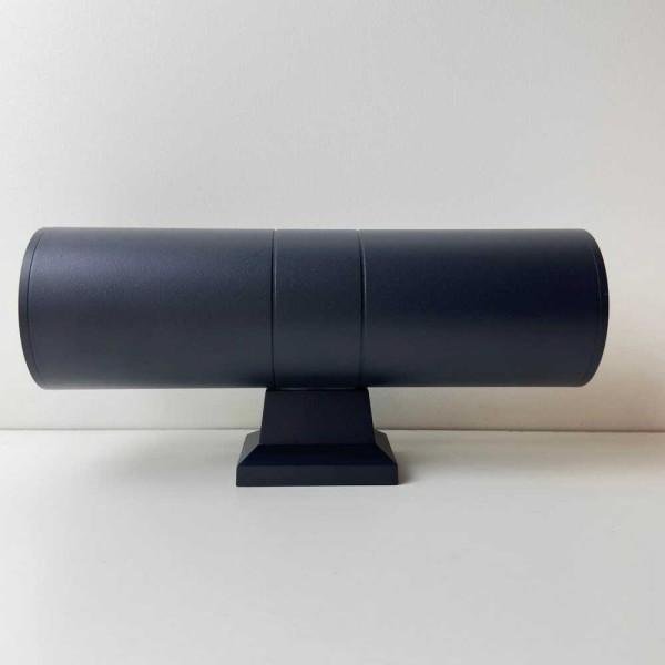 Светильник фасадный Violux TWIX-2D 2х40Вт Е27 IP44 антрацит ( 500360 ) - фото №5