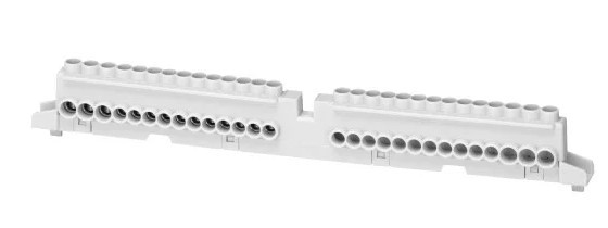 Шина PEN 80А (3x16+17x10) 18М GEWISS (GW40418U)