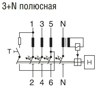 Дифавтомат Eaton (Moeller) mRB4-20/3N/C/003-A - фото №1