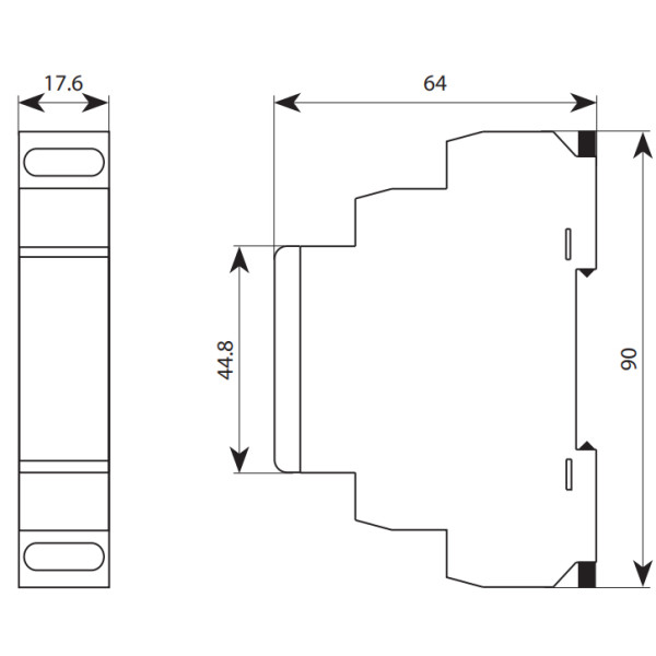 Мультифункційне реле часу NOARK Ex9TR 10M 1CO 10 функцій 1CO 12-240В AC/DC (111732) - фото №2
