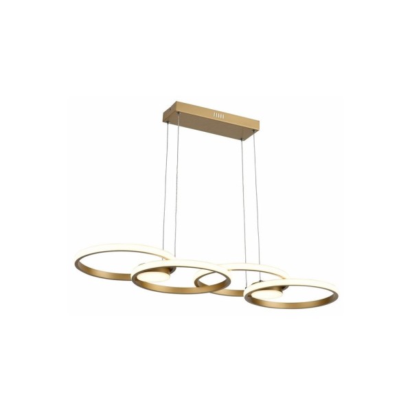 Подвесной светильник, люстра Reality 336301-09 Audia Led 1x48W IP20 Золотой