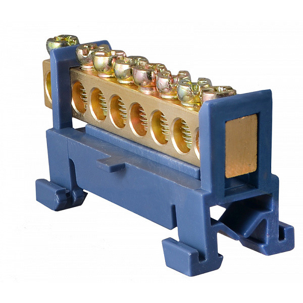 Нулевая шина Аско-Укрем BC-508 6x9 на 8 отверстий (A0150120033) - фото №1