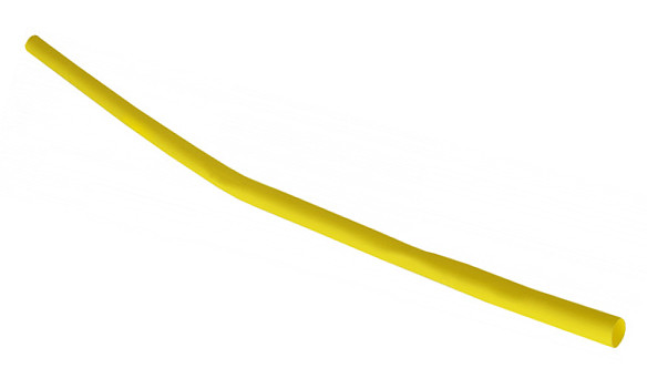 Термоусадочная трубка Аско-Укрем Ø3,0/1,5 желтая 1м (A0150040244)