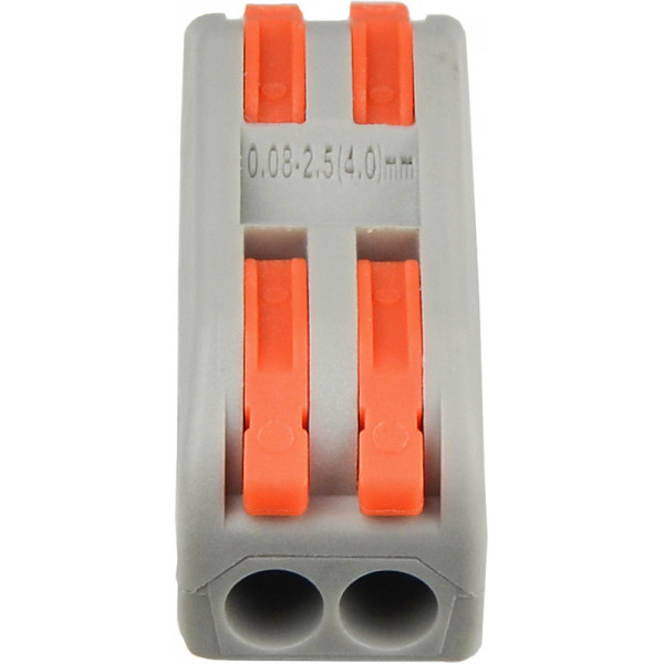 Универсальная клемма Аско-Укрем PCT-2-2 серая (A0130010109) - фото №2