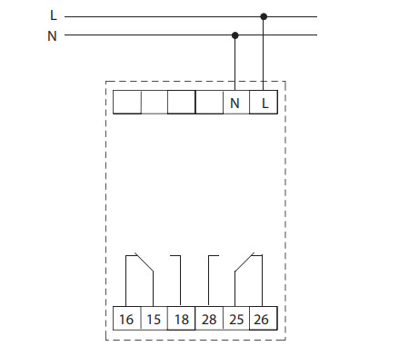 Реле контролю частоти напруги HRF-10 - фото №4
