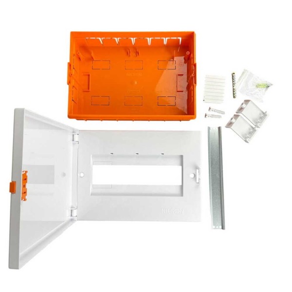 Бокс пластиковий NILSON quantum на 12 модулів внутрішній білий ( 32661112 ) - фото №5