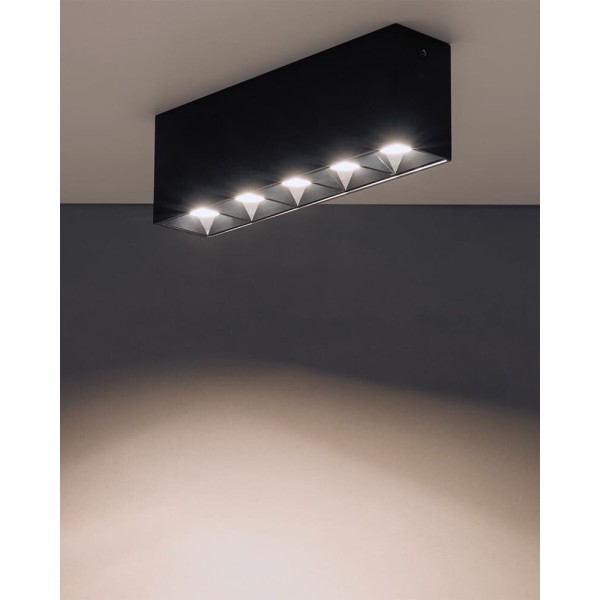 Точечный светильник Nowodvorski 10058 Midi LED 1x20W 4000K 1700Lm IP20 черный - фото №2