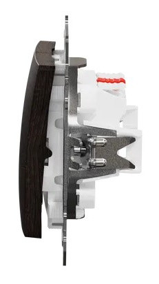Двоклавішний вимикач Schneider Electric Sedna Design & Elements венге SDD181105 - фото №3