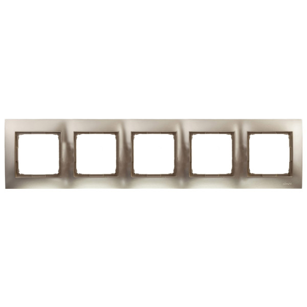 Пятиместная рамка Kontakt Simon Simon 54 Premium DR5/44 (золото)