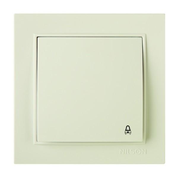 Выключатель Nilson Thor кремовый кнопка ( 27121012 )