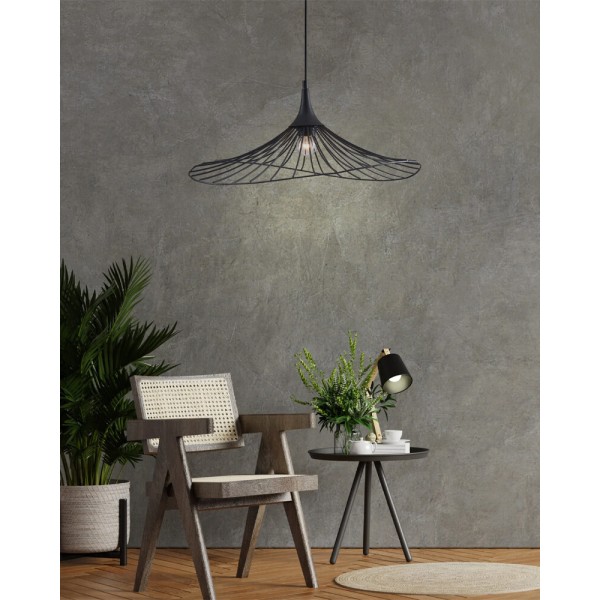 Подвесной светильник, люстра Goldlux 328403 Arielle E27 1x20W IP20 черный - фото №1