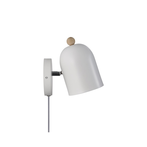 Бра, настенный светильник Nordlux 2412671001 Gaston E27 1x15W IP20 Wh - фото №2